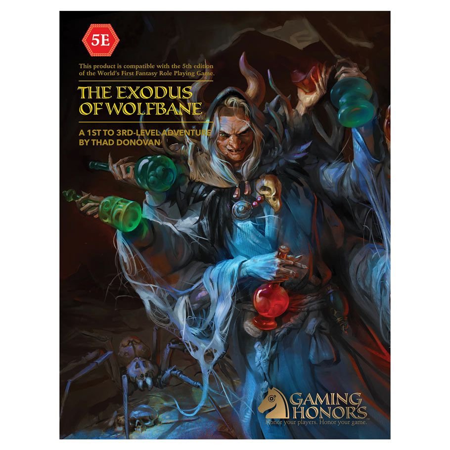 D&D 5E: Adv: The Exodus of Wolfbane box art