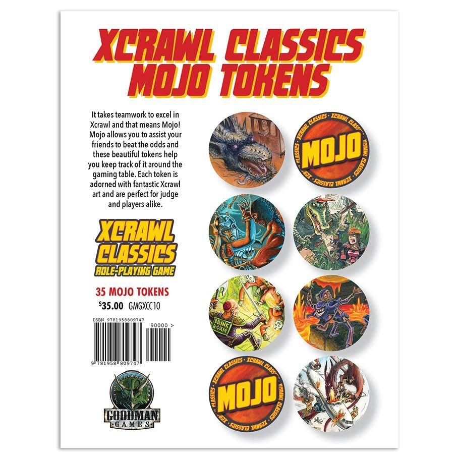 XCC: Mojo Tokens box art