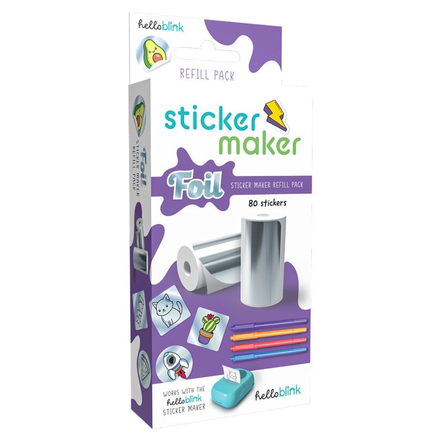 Hello Blink: Foil Sticker Refill Pack box art