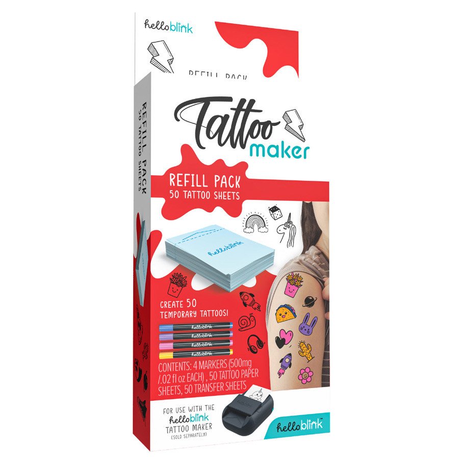 Hello Blink: Tattoo Maker Refill Pack box art