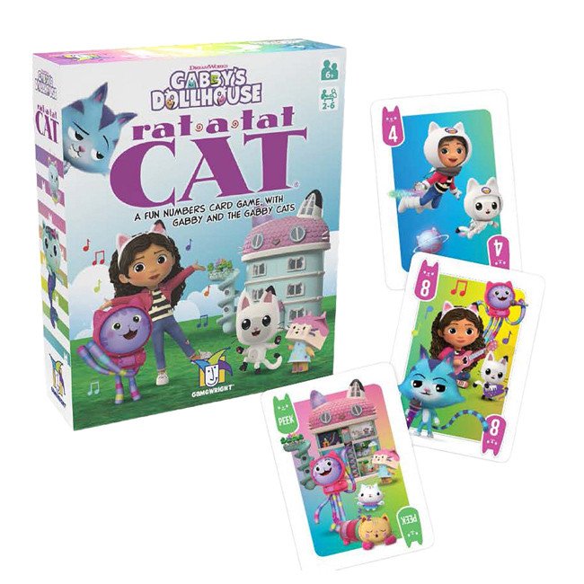 Rat-a-Tat Cat: Gabby's Dollhouse box art