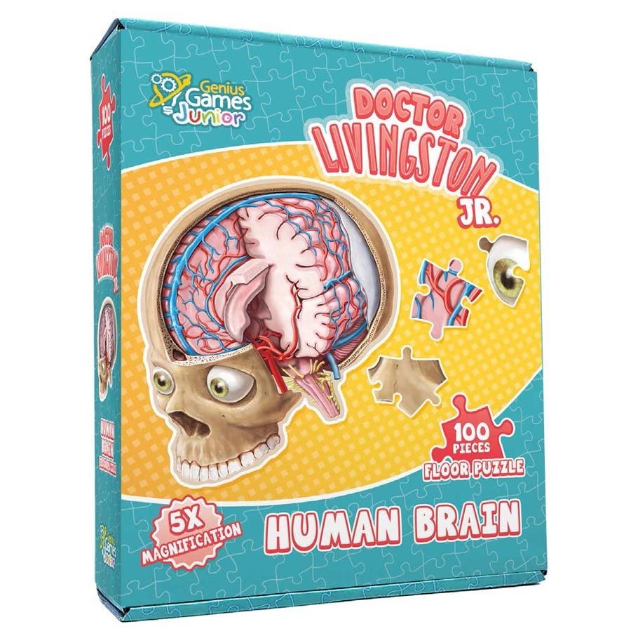 Puzzle: Dr Livingston: Human Brain 100pc box art
