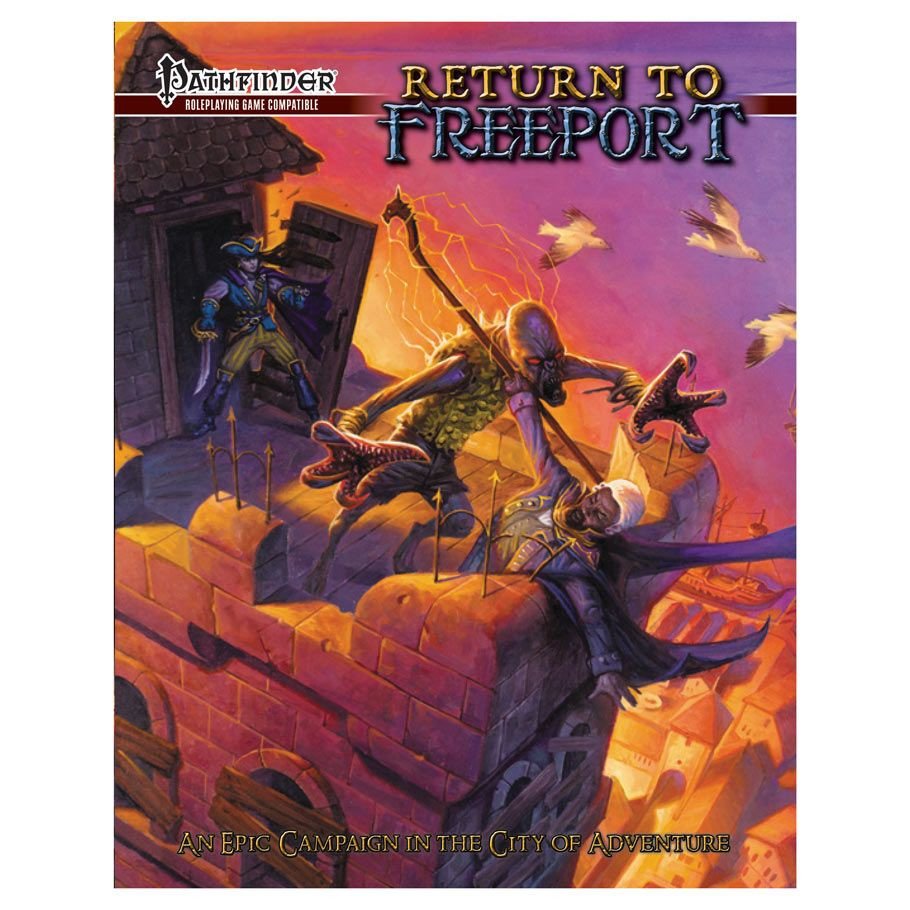 PFRPG: Return to Freeport box art