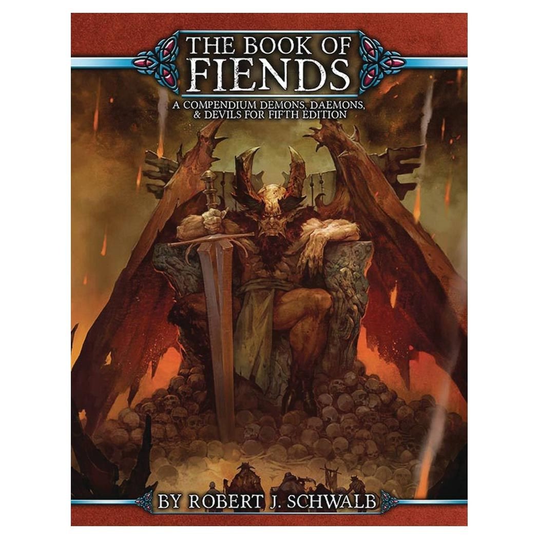 D&D 5E: Book of the Fiends box art