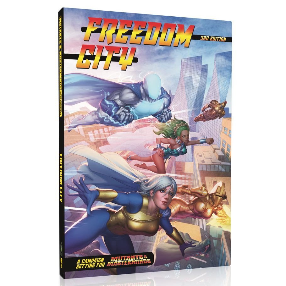 MM: Campaign Settings: Freedom City box art