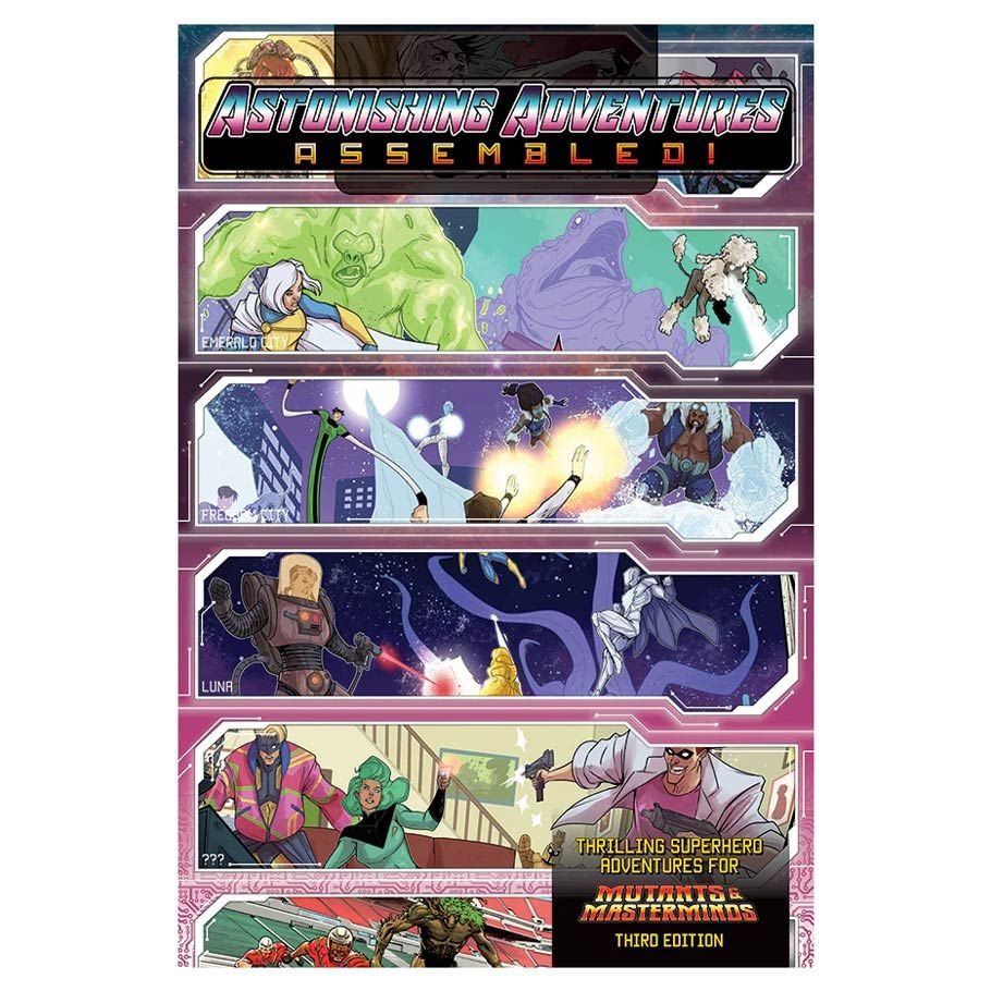 MM: Astonishing Adventures Assembled! box art