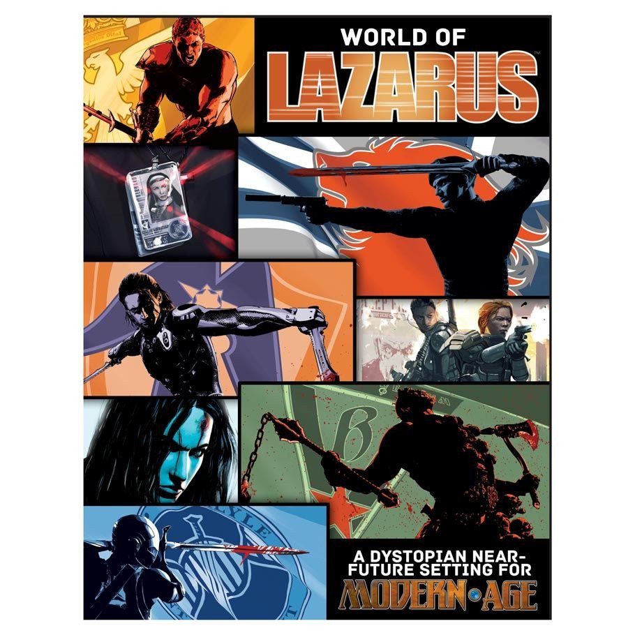 Modern AGE: The World of Lazarus box art
