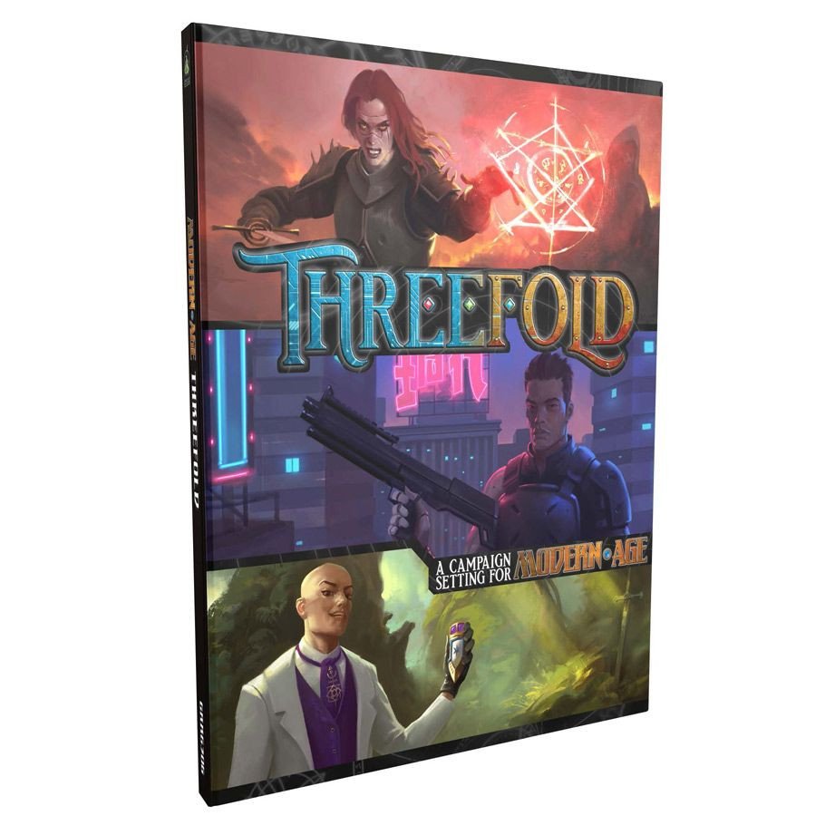 Modern AGE: Threefold box art