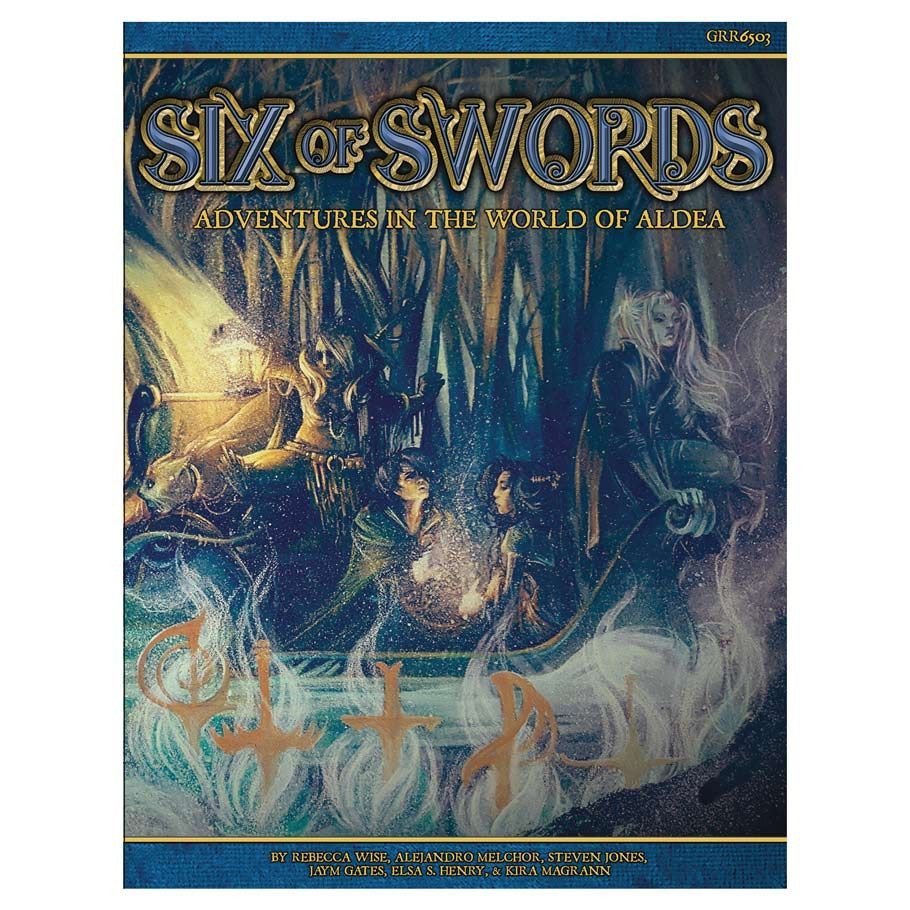 Blue Rose: Six of Swords (SC) box art