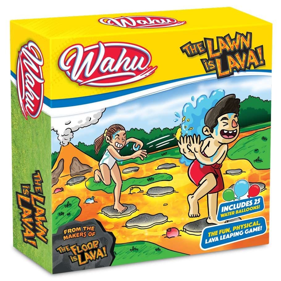 Wahu: The Lawn Is Lava box art