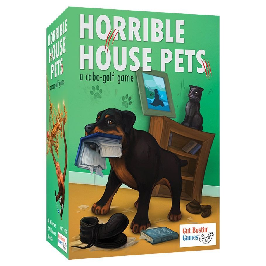 Horrible House Pets box art