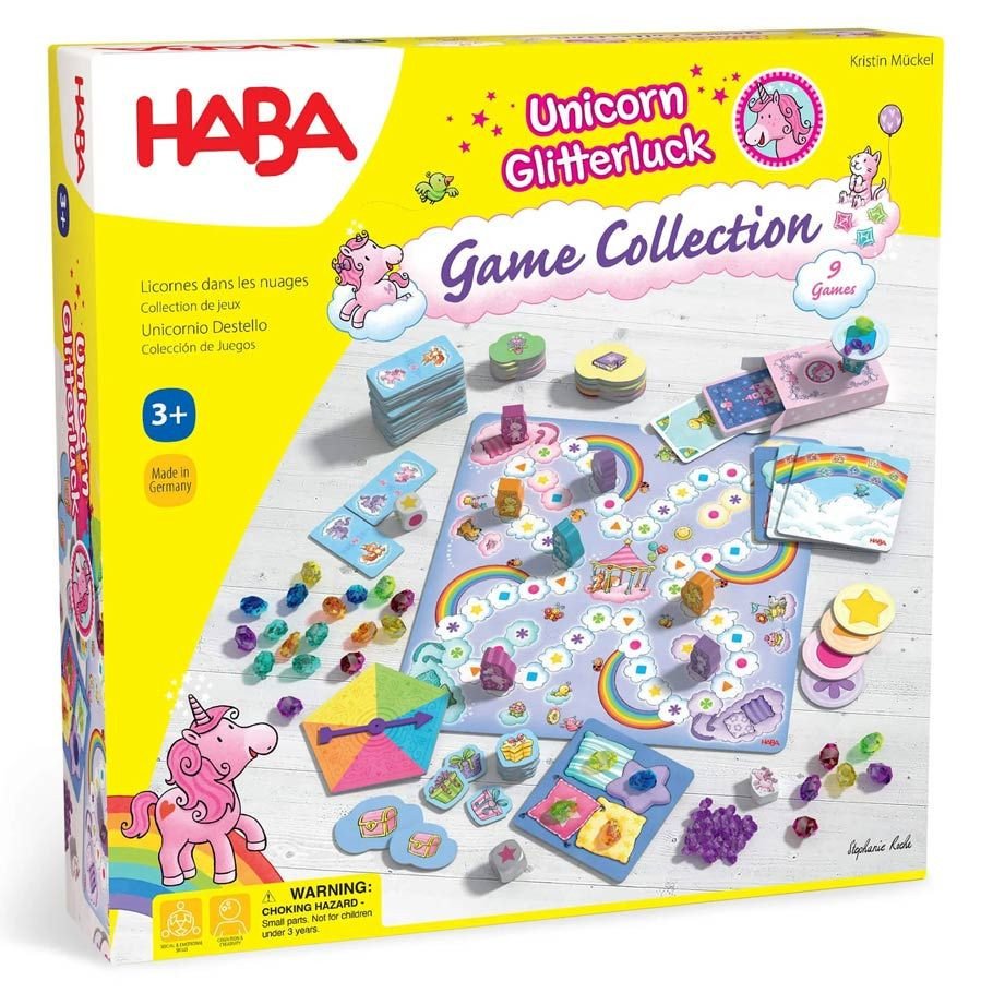 Unicorn Glitterluck Game Collection box art