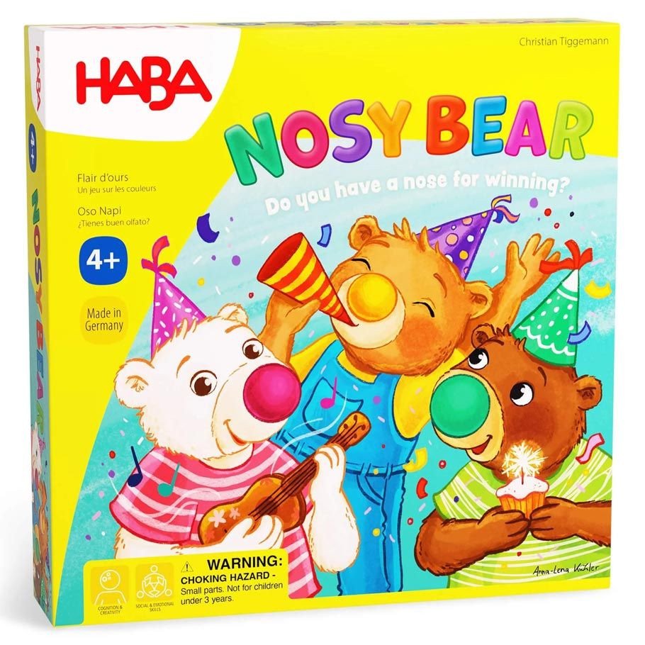 Nosy Bear Game box art