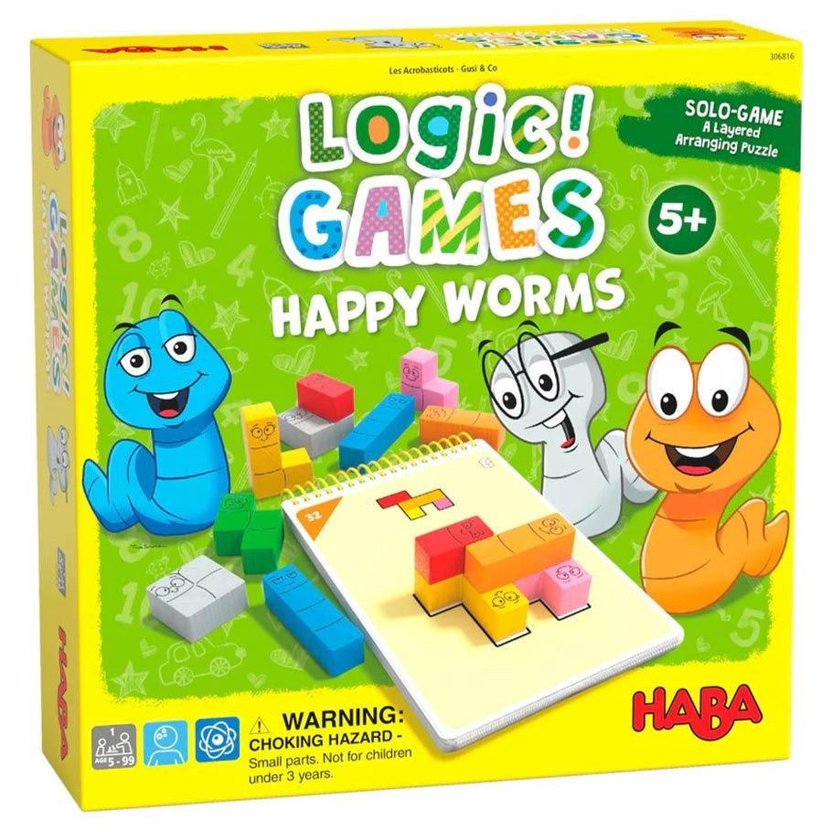 Logic! Games: Happy Worms box art
