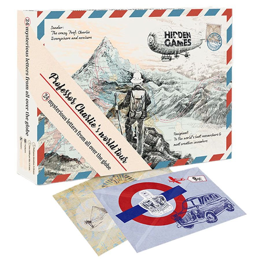 Professor Charlieâ€˜s World Tour box art