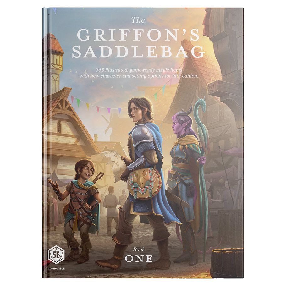 D&D 5E: The Griffon's Saddlebag Book One box art