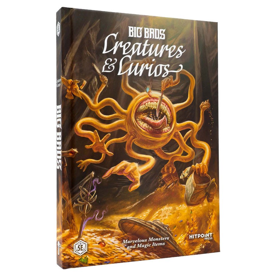 D&D 5E: Big Bads: Creatures & Curios box art