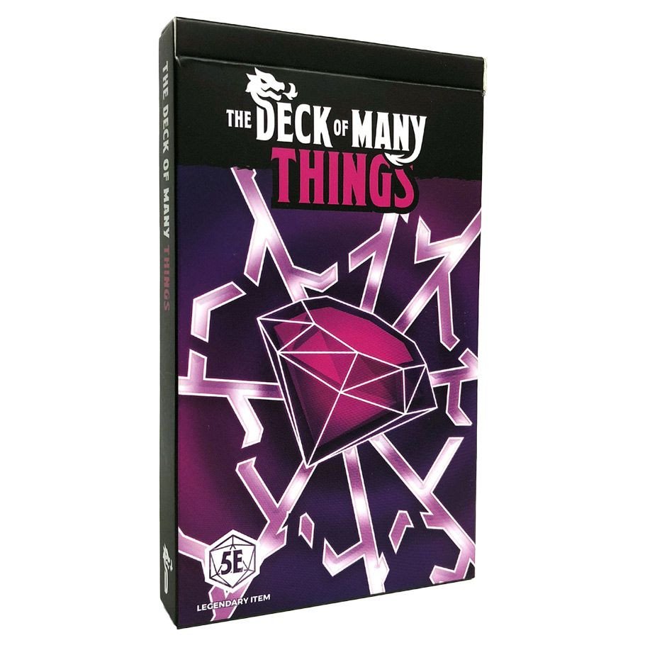 The Deck of Many: Things box art