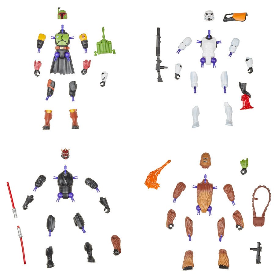 Mixmashers: SW: Basic Figure Ast (8) box art