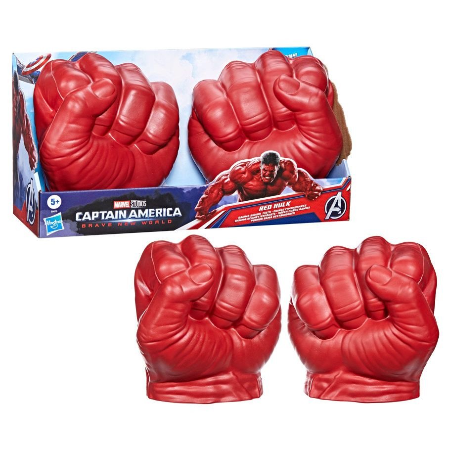 CAP: BNW: Red Hulk Role Play Fists (2) box art