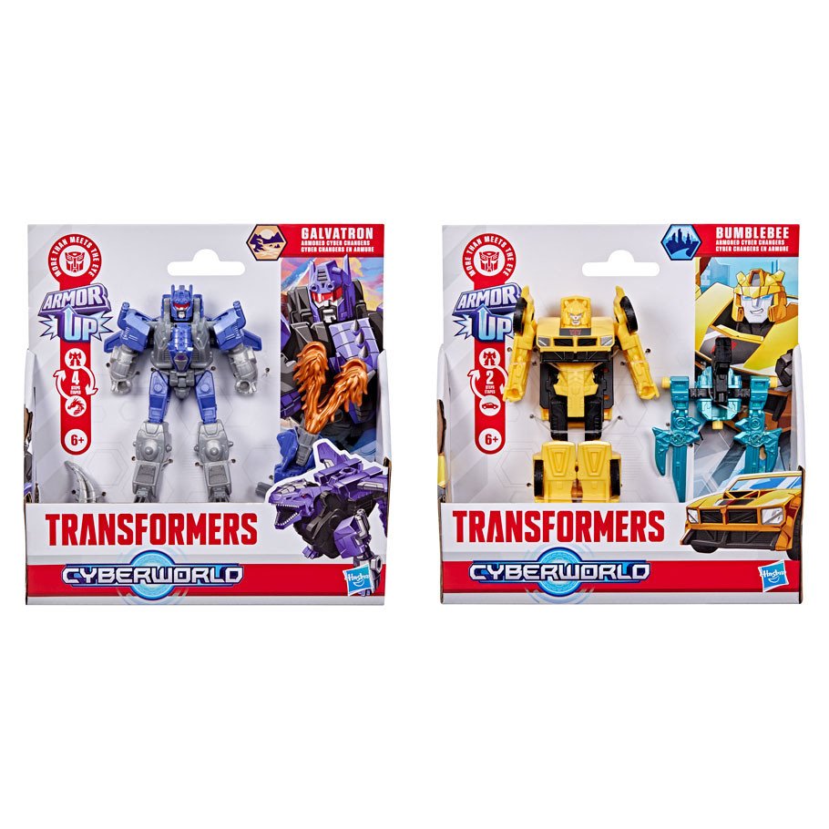 TRAN: CW: Armored Cyber Changers Ast (8) box art