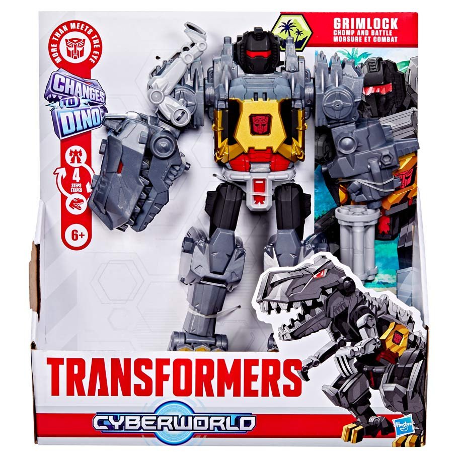 TRAN: CW: Chomp & Battle Grimlock (3) box art