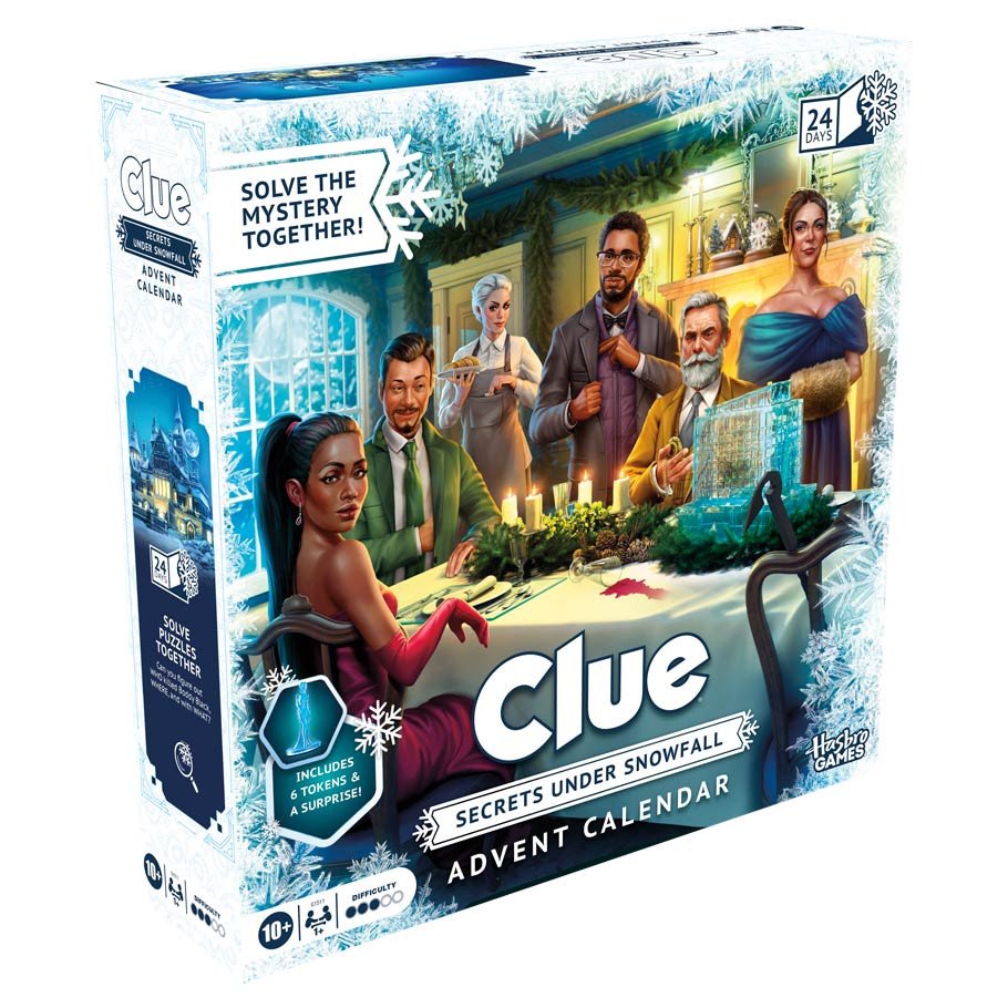 Clue Advent box art