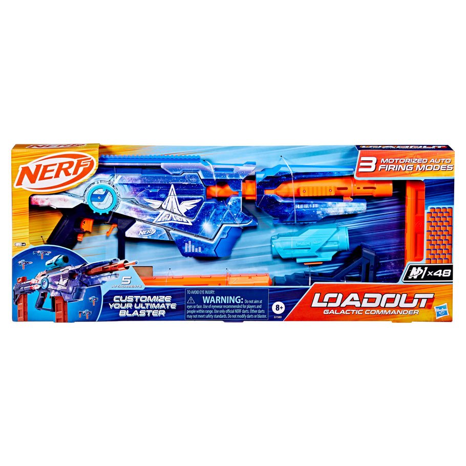 Nerf: Load Out: Galactic Commander (4) box art
