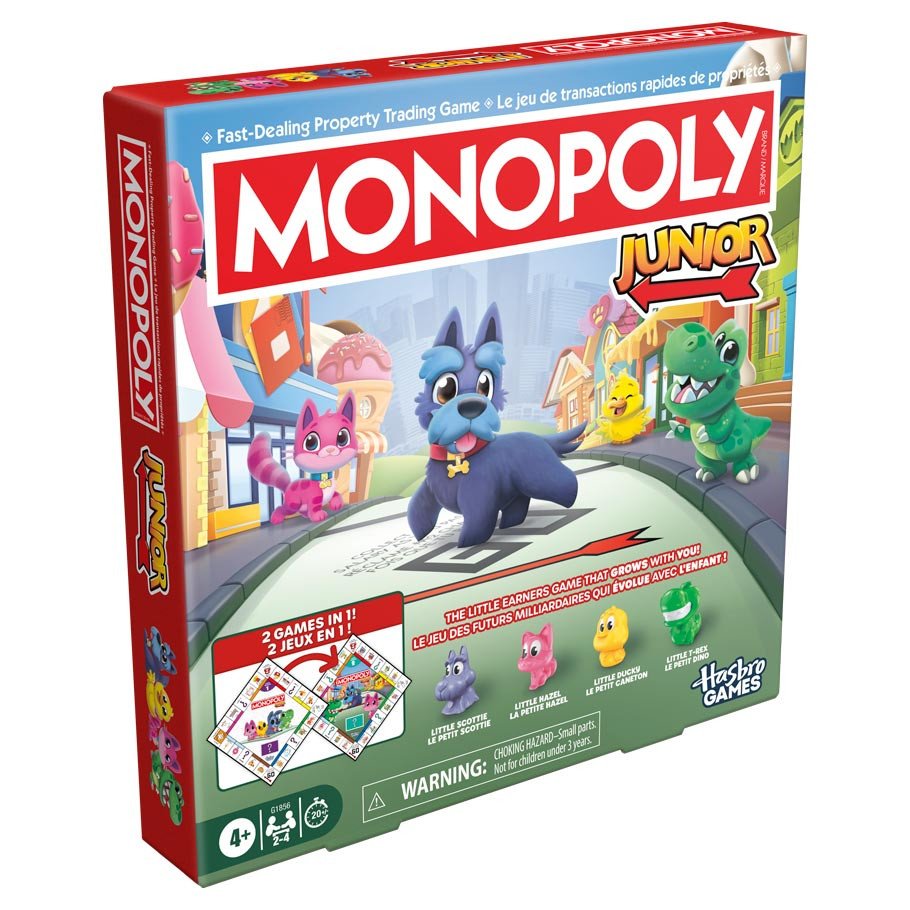Monopoly Junior 2-in-1 Refresh box art