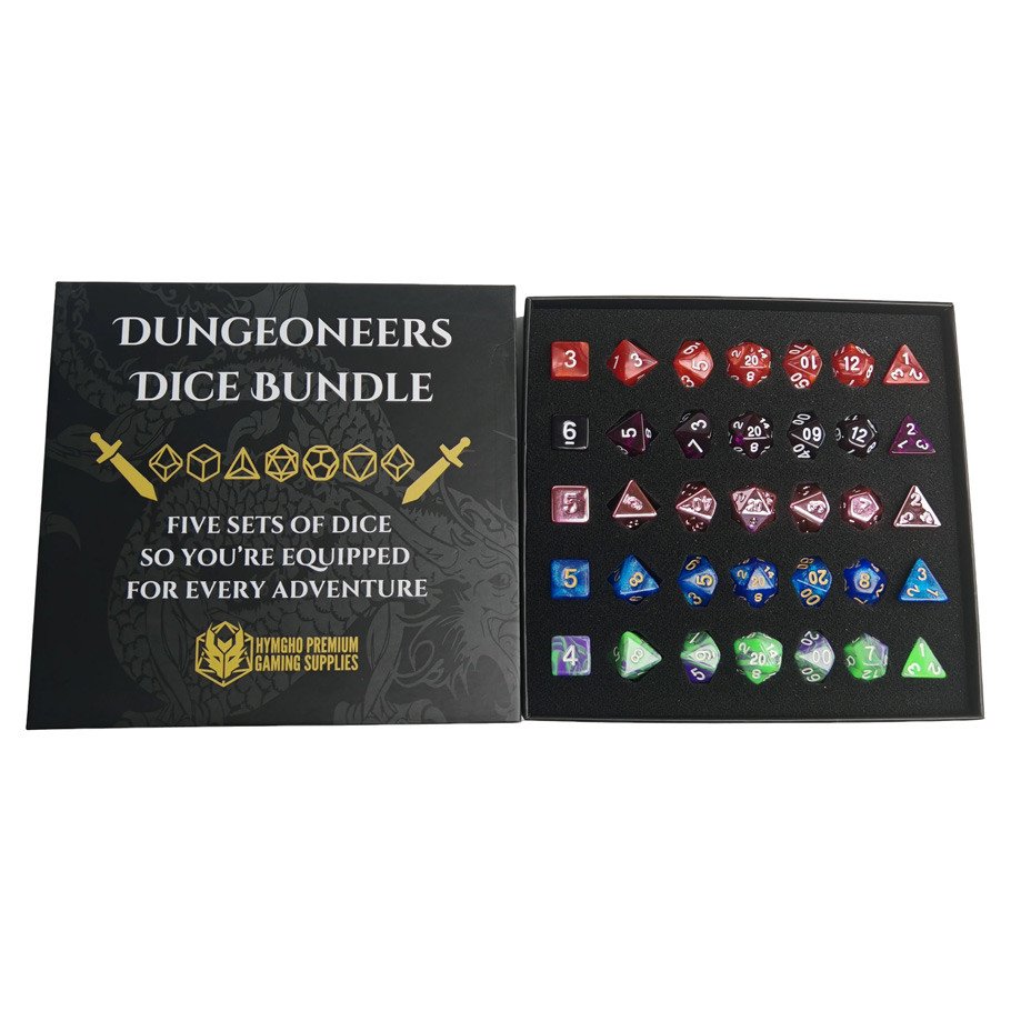 Dungeoneer's Dice Bundle (7-Set x 5) box art