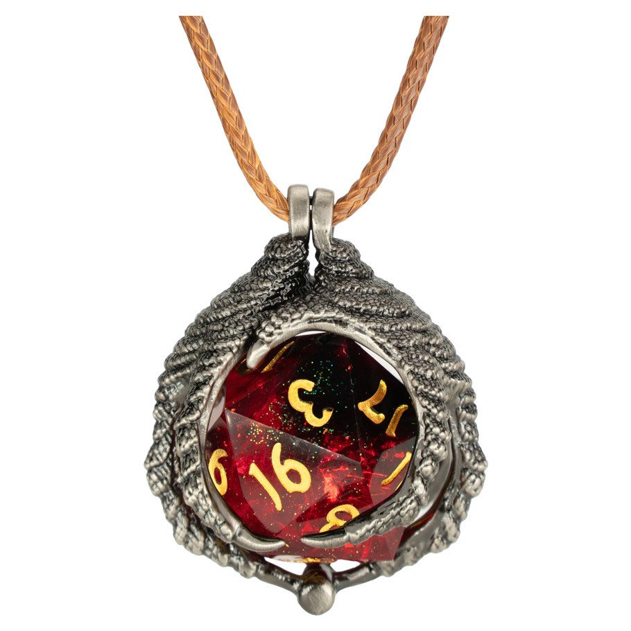 Dice Necklace: d20 Dragon Claw SV box art