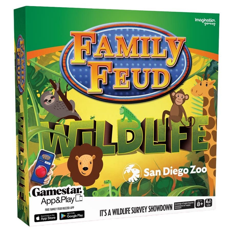 Family Feud: Wildlife Animals box art