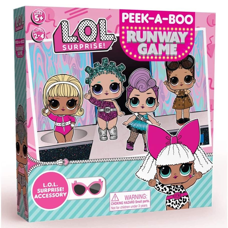 LOLS: Peek-A-Boo Runway Game box art