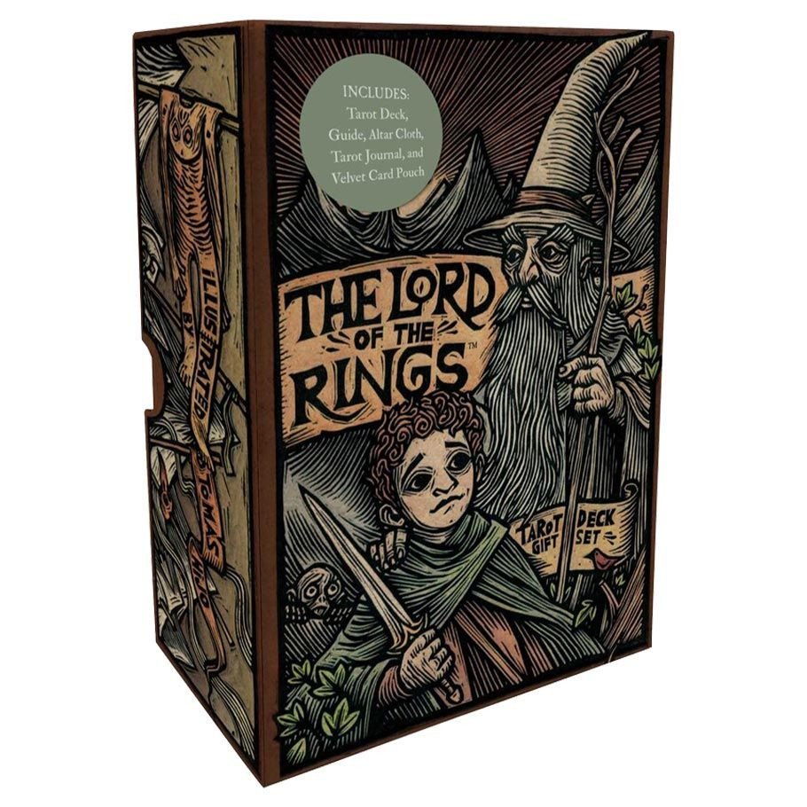 LotR Tarot Deck and Guide Gift Set box art
