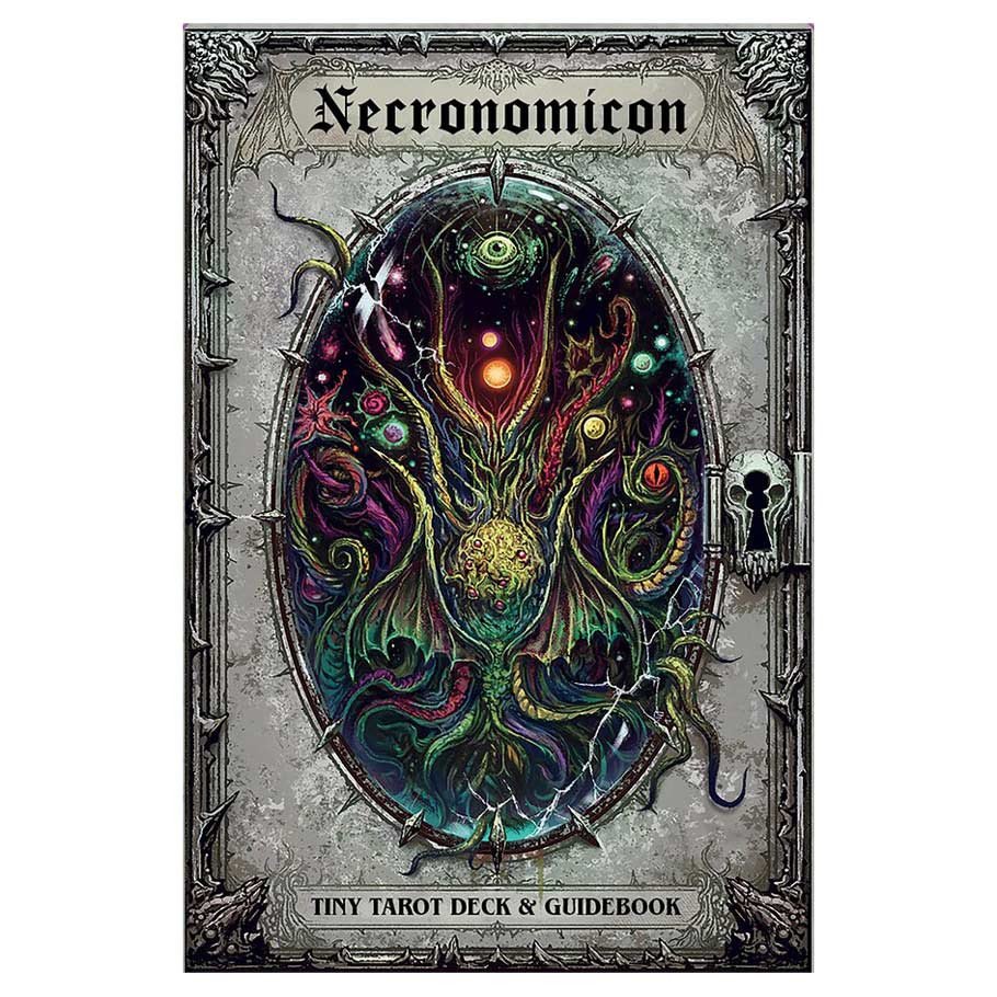 Necronomicon Tiny Tarot Deck & Guidebook box art