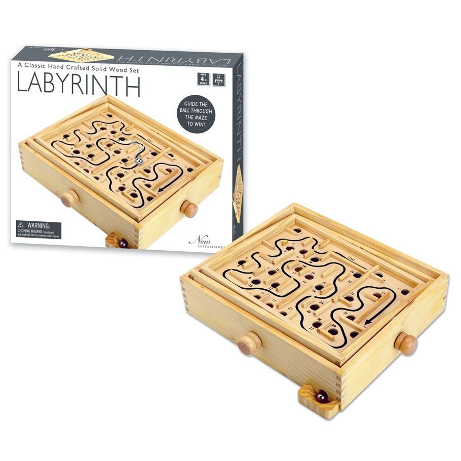 Wooden Labyrinth box art