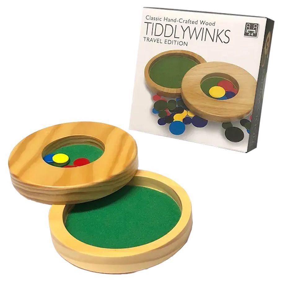 Wooden Tiddlywinks box art