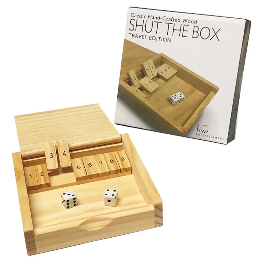 Wooden Shut the Box box art
