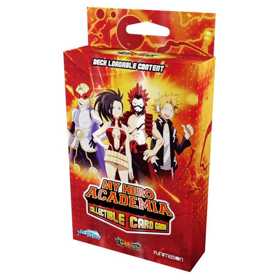 MHA CCG: CR: Deck-Loadable Content S2 box art