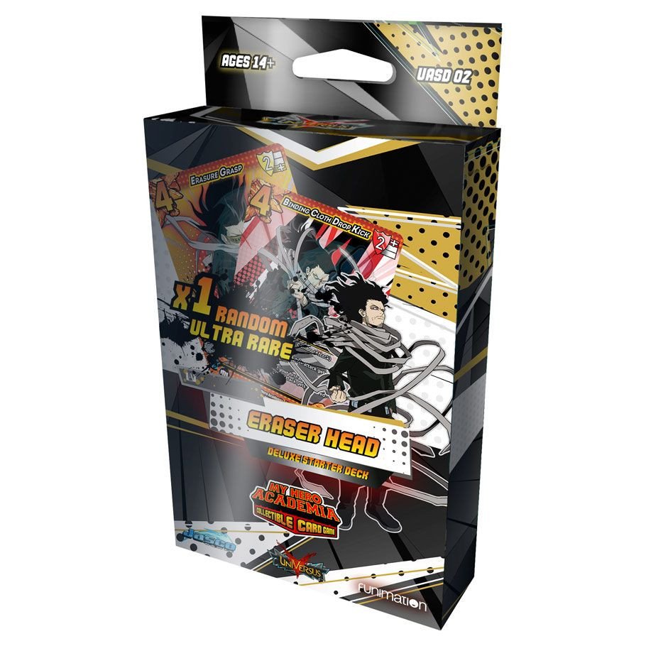 MHA CCG: Starter Deck: Eraser Head box art
