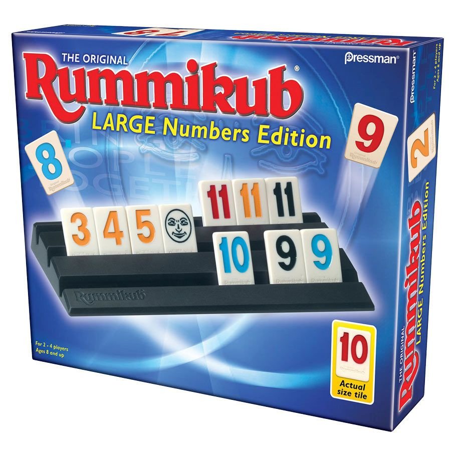 Rummikub Large Number Edition box art