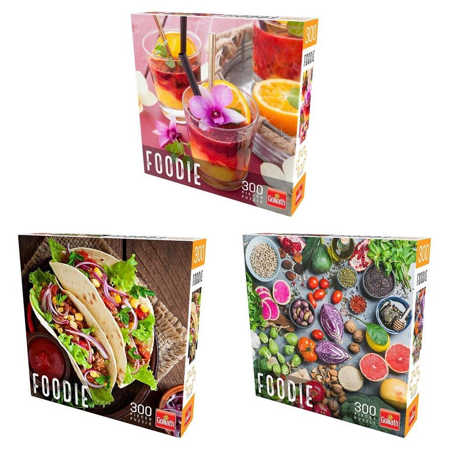 Puzzle: Foodie Ast (6) 300pc box art