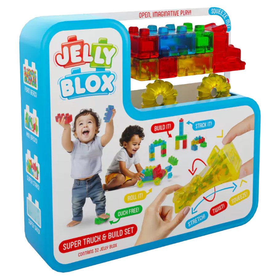Jelly Blox Vrrrooom Truck Set box art