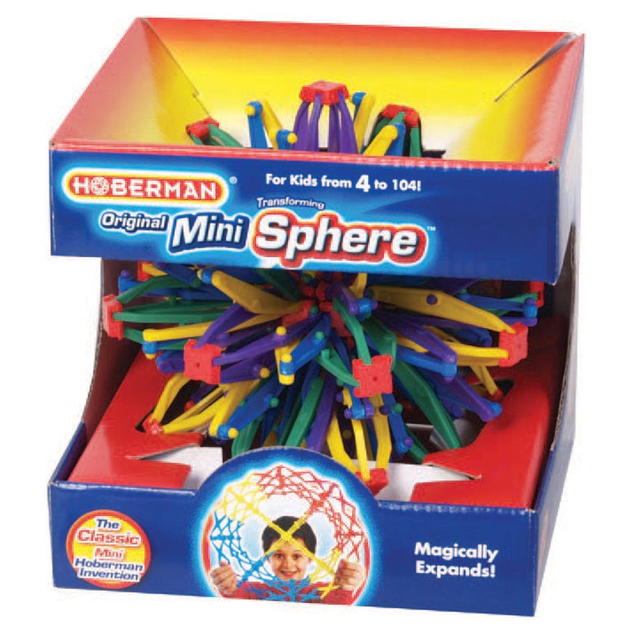 Hoberman Mini Sphere: Rainbow box art