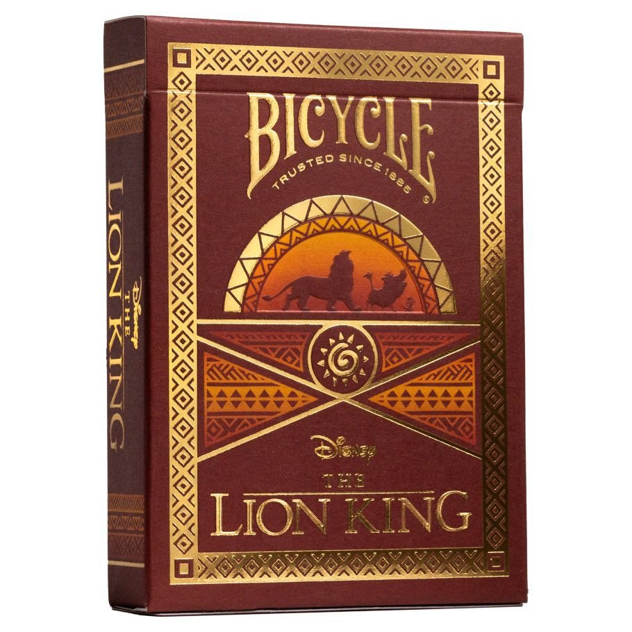 Playing Cards: Bicycle: Lion King box art
