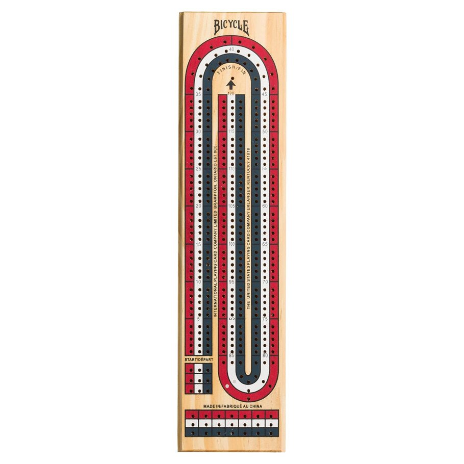 Cribbage Board 3 Track Color Coded box art