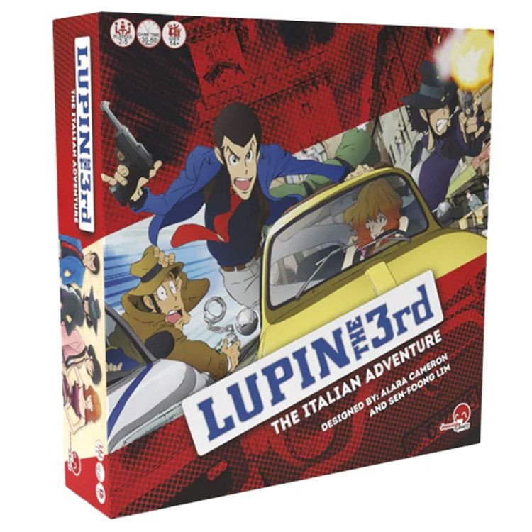 Lupin III: The Italian Adventure box art