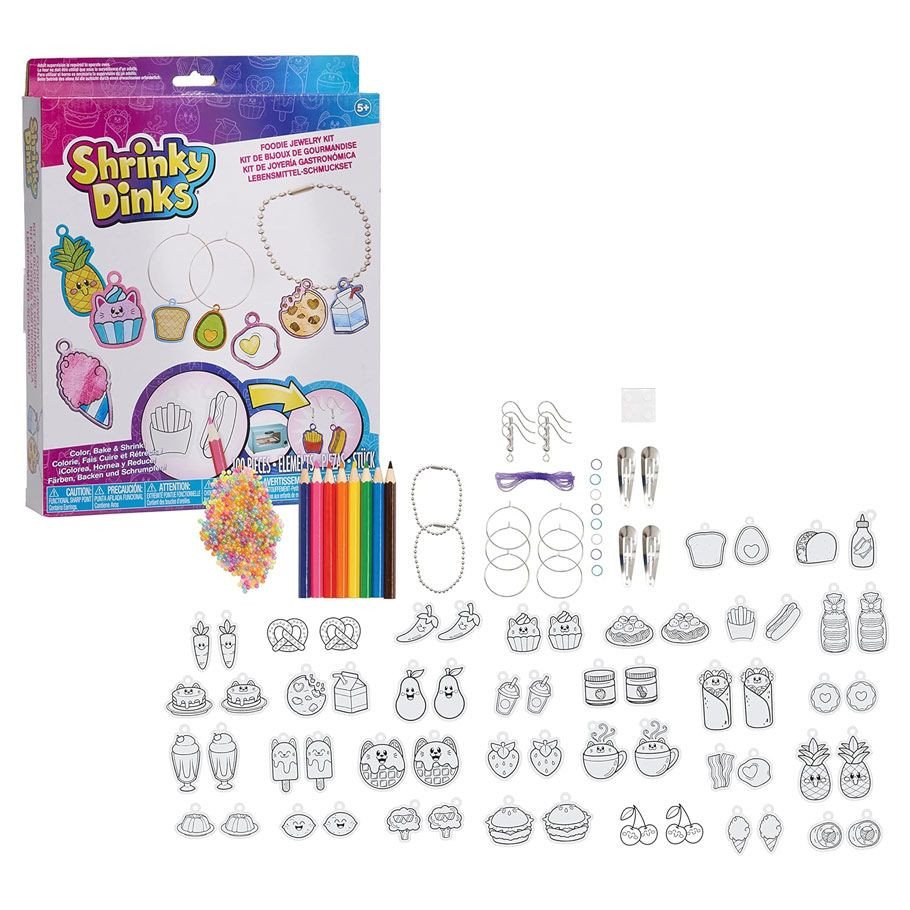 Shrinky Dinks: Foodie Jewelry Kit (12) box art