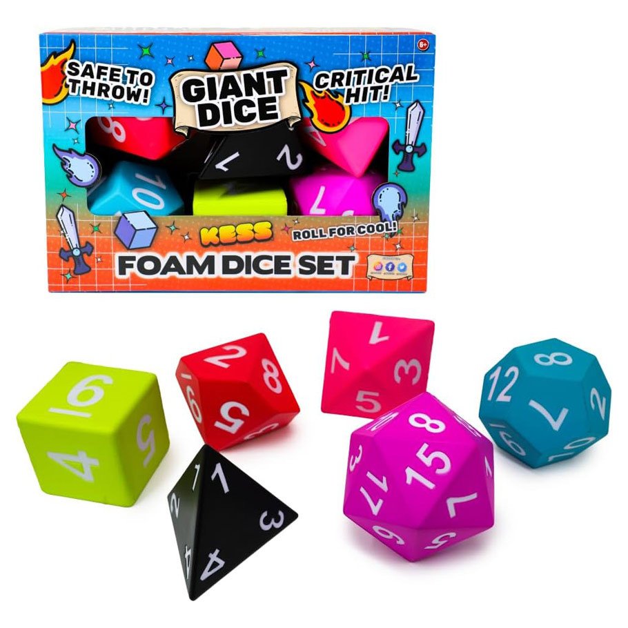 Giant Foam Dice: Combo 6-Set box art