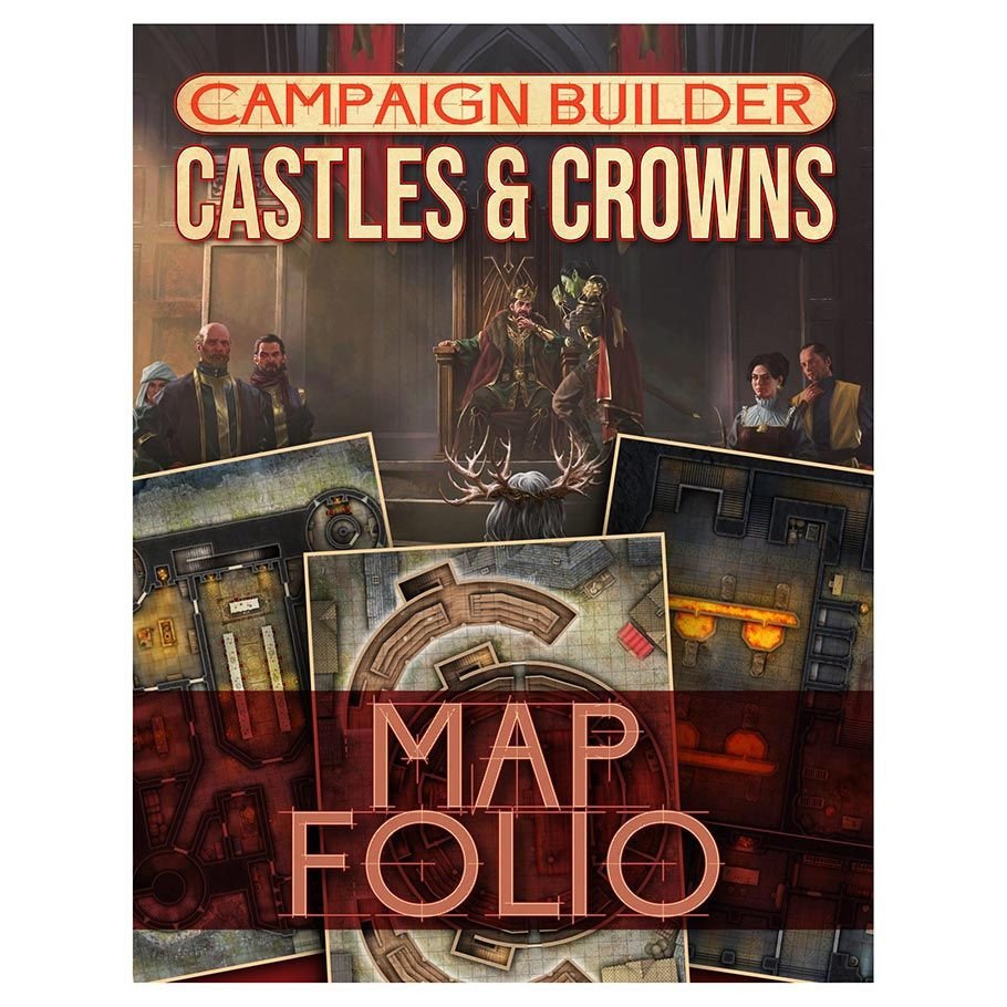 D&D 5E: CB: Castles & Crowns Map Folio box art